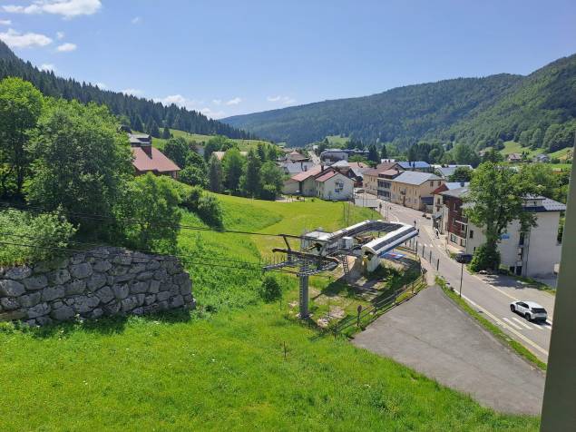 Vue depuis le balcon